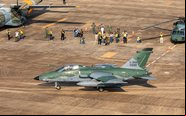 Exercício reúne diferentes aeronaves da força aérea brasileira e dos EUA - FAB/ Sgt: Müller Marin