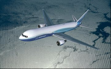 Imagem Boeing poderá lançar 767 remotorizado e um derivado do 757