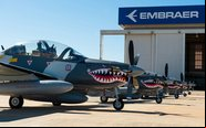 Super Tucano é operado por 15 forças aéreas em todo o globo - Embraer