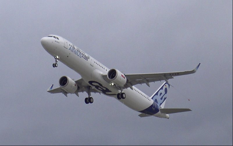O A321neo se tornou o mais bem-sucedido avião da Airbus no primeiro trimestre de 2022 - Divulgação