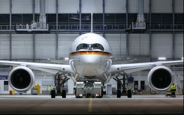 A350 vão substituir os antigos A340 - Lufthansa Technik/Jan Brandes
