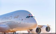 Parado desde a pandemia de 2020, sétimo Airbus A380 da Etihad deverá retornar à operação em 2025 - Divulgação