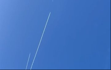 Caças F-22 monitoraram de perto o misterioso balão - Captura de vídeo