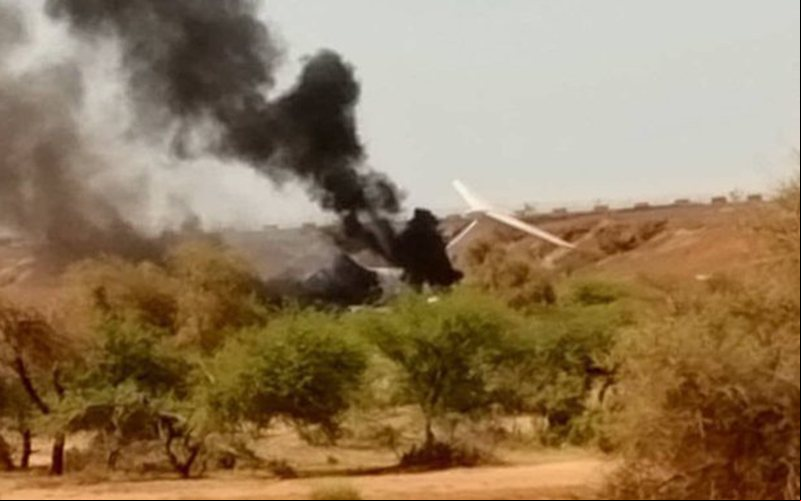 A aeronave estava em operação há pouco mais de quatro décadas - Reprodução/Redes Sociais