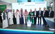 A Embraer assinou um memorando de entendimento com a Saudia Technic - Embraer/Divulgação