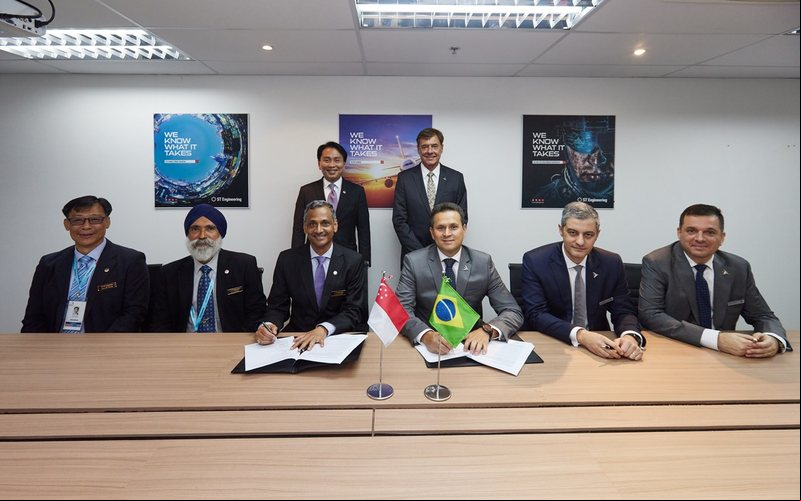 O acordo irá explorar as capacidades de cada empresa no setor de defesa - Embraer/Divulgação
