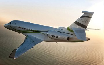 Imagem Voamos o novo Dassault Falcon 2000S