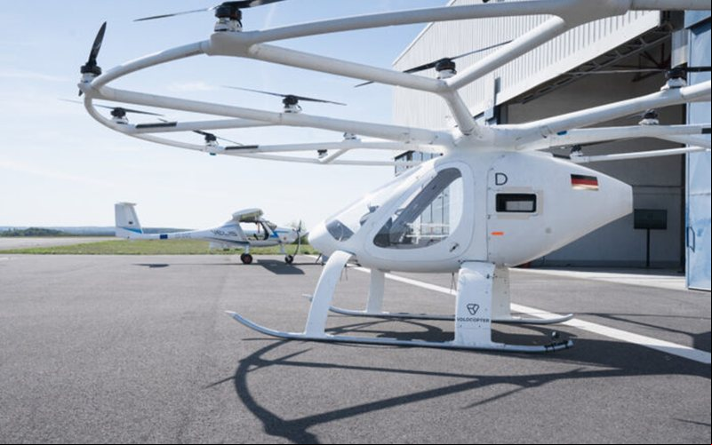 Os testes envolveram vários parceiros e duraram uma semana - Volocopter