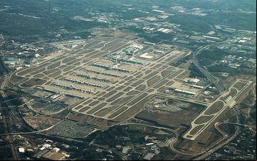Aeroporto de Atlanta o mais movimentado do mundo em termos de ageiros e aeronaves - Divulgação