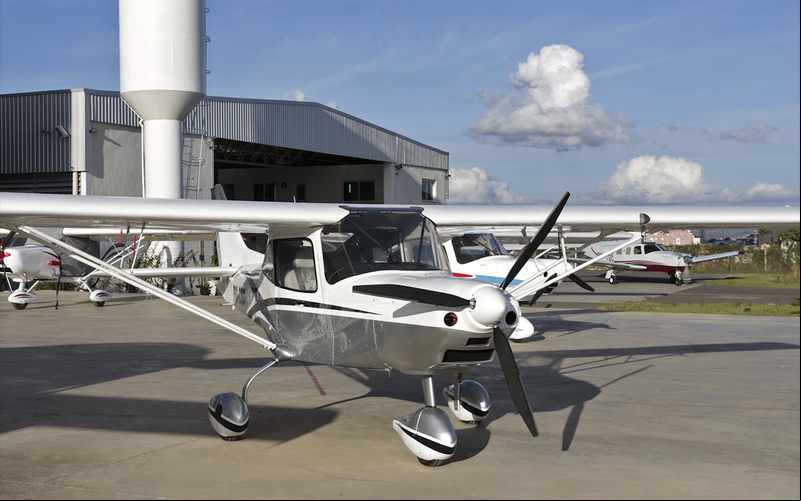 Aeroporto mineiro é utilizado especialmente pela aviação geral e escolas de pilotagem - AERO Magazine/Edmundo Ubiratan