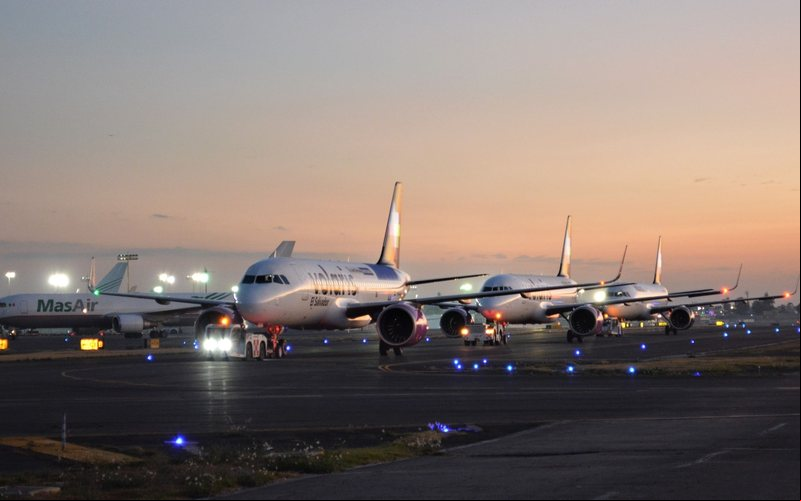 Aeromexico, Volaris e AeroBus comemoraram retorno ao mais alto nível de segurança - /ReproduçãoAICM