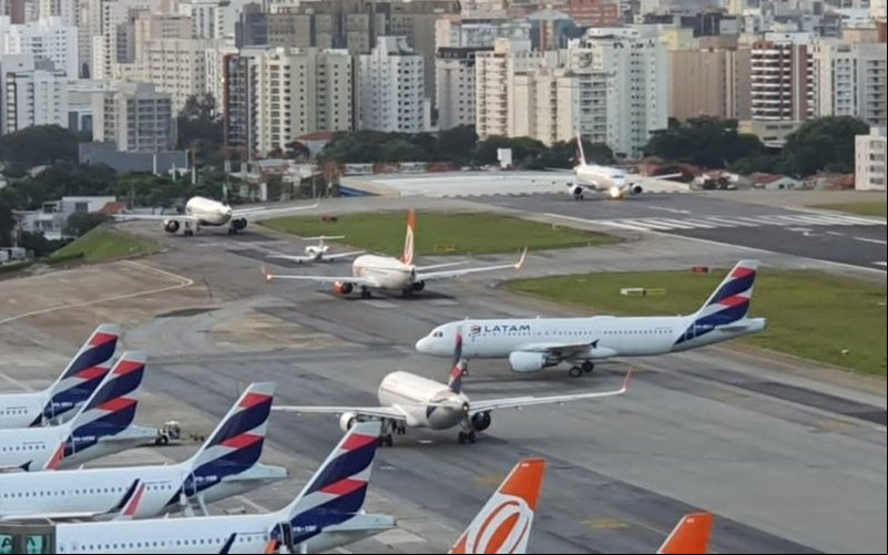 Número de ageiros transportados em voos domésticos cresceu 7,6% - Divulgação