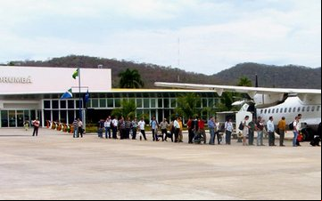 O aeroporto ará por obras de modernização - Prefeitura de Corumbá/Divulgação