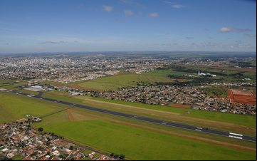 Novo terminal será construído do outro lado da pista - Prefeitura de Uberlândia