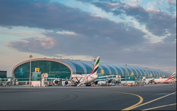 Terminal dos Emirados Árabes é a 'casa' da Emirates - Emirates/Divulgação