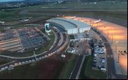 O aeroporto de Goiânia receberá cerca de 50 mil ageiros no feriadão de Corpus Christi - Divulgação