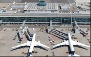 O aeroporto é um dos maiores centros de operação de voos da Alemanha - Divulgação