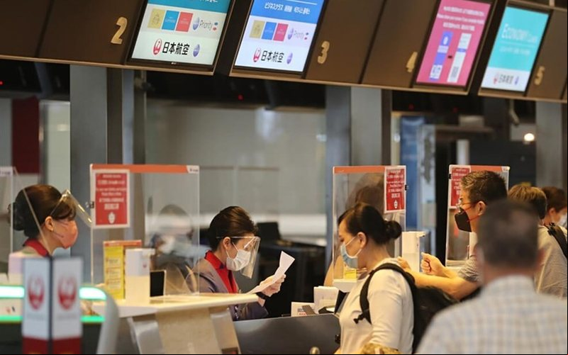 Companhias aéreas ainda não registraram cancelamentos, segundo o governo - Divulgação/Agência Central de Notícias de Taiwan