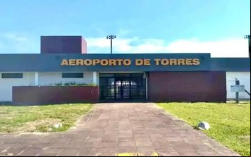 Aeroporto de Torres, no litoral norte gaúcho - Divulgação