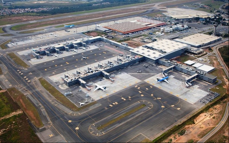 Viracopos é o principal centro de conexões da Azul Linhas Aéreas - Ricardo Lima/Divulgação
