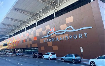 Pela primeira vez, os aeroportos de Vitória (foto) e de Florianópolis registraram movimento acima dos níveis pré-pandemia - Zurich Airport/Divulgação