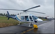 O helicóptero AW119 (foto) está entre as aeronaves deslocadas na na operação Taquari 2 - Omni Táxi Aéreo