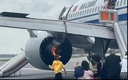 Todos os 155 ocupantes do A320neo foram evacuados com segurança - Reprodução
