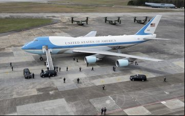 Imagem O jato particular de Trump é melhor do que o Air Force One?