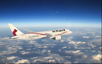 Air Niugini torna-se a mais nova cliente do Boeing 787 - Divulgação