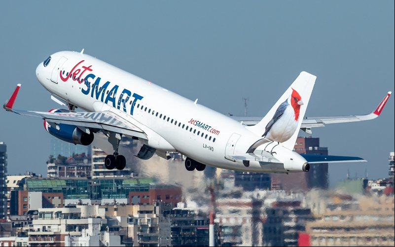 JetSmart ofertará 370 assentos a mais por semana até março - AERO Magazine/Martín Romero