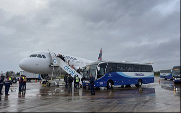 A operação será realizada de forma temporária, enquanto durar a interdição do aeroporto Salgado Filho - Latam Airlines