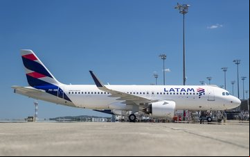 Nova rota será operada três vezes por semana com o Airbus A320 - Divulgação