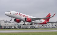 Jatos da família A320 são utilizadas nos voos que conectam o Brasil e Bogotá - Divulgação