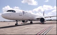 O Airbus A321-200NX de matrícula PS-LBN (foto) fará seus primeiros voos comerciais nesta quinta-feira (4) - Latam Airlines