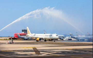 Acordo prevê a entrega das aeronaves até 2028 - Gulf Air