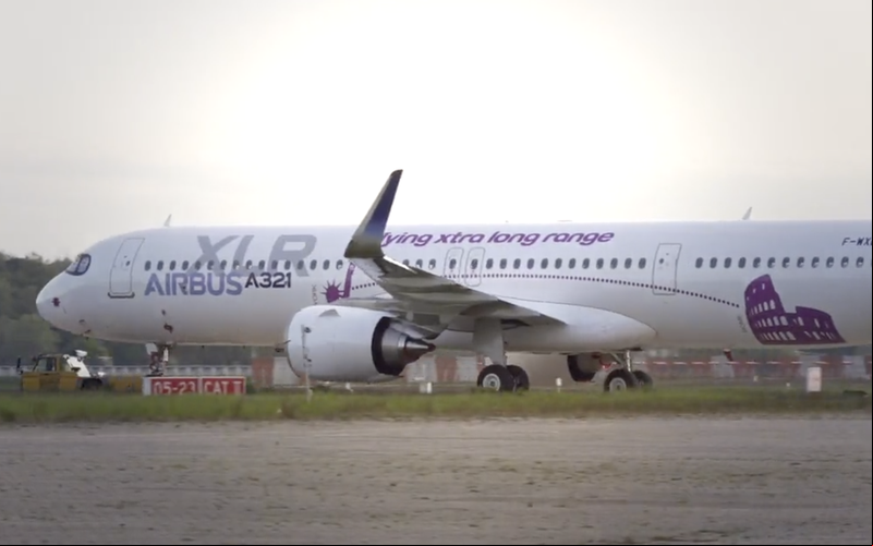Novo Airbus A321XLR oferece até 244 lugares ou alcance superior aos 8.700 km - Divulgação