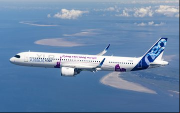 A321XLR terá alcance de 7.400 milhas náuticas - Divulgação
