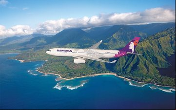 Aeronave que seguia do Arizona para Honolulu transportava 288 ageiros - Divulgação