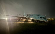 Aeronave vinha de Seul, na Coreia do Sul, com 176 pessoas a bordo - Redes Sociais/Reprodução