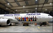 Aeronave transportou a Seleção da Alemanha em um voo regular - Lufthansa/Divulgação