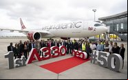 Avião é o 50.º que o fabricante europeu entrega à companhia aérea britânica - Master Films/Pascal Pigeyre - Via Airbus
