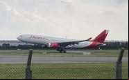 As aeronaves podiam transportar até 252 ageiros em duas classes - Reprodução