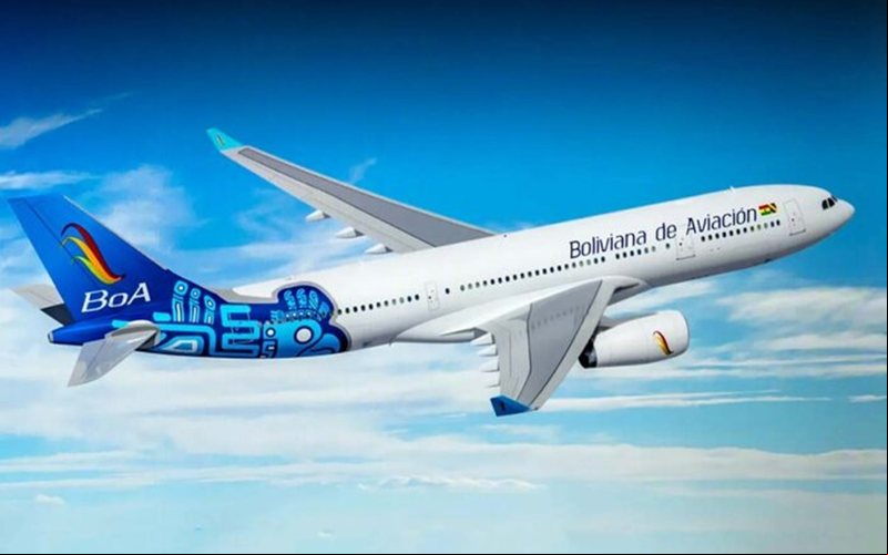 A exemplo das duas unidades já em operação, o terceiro A330 da Boliviana teve agem anterior pela Virgin Australia - Divulgação