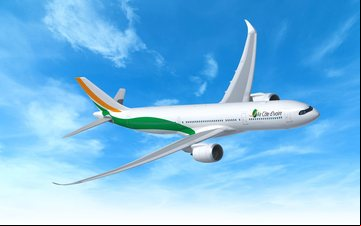 A companhia aérea tem sede na Costa do Marfim - Divulgação