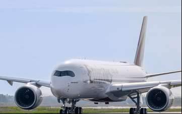 A aeronave poderá transportar até 312 ageiros - Emirates