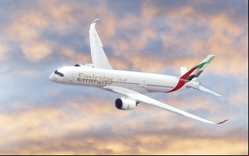 O modelo tem capacidade para receber até 312 ageiros em três classes - Emirates