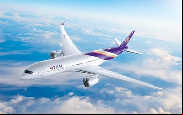 Dois dos quatro Airbus A350-900 incluídos no arrendamento já foram entregues - Divulgação.