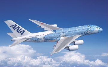 ANA adquiriu três A380 para voarem para o Havaí, mas operação foi encerrada menos de um ano depois - Divulgação