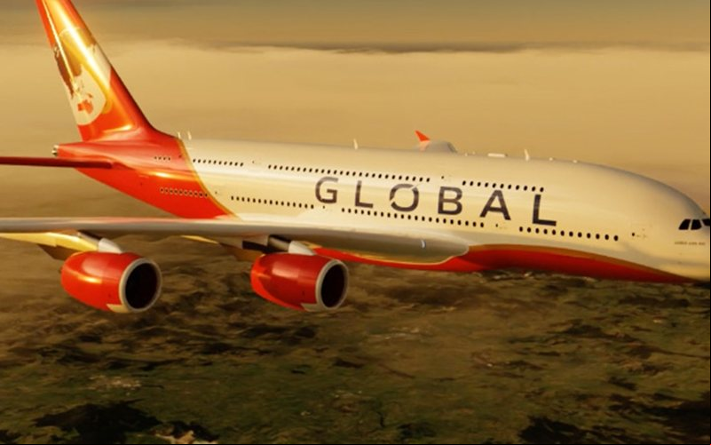 A frota da companhia aérea será integralmente composta pelo maior avião de ageiros do mundo - Divulgação