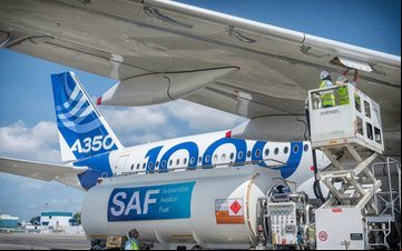 Viabilidade do SAF a por redução dos custos, sistema amplo de distribuição e revisão de processos regulatórios - Airbus
